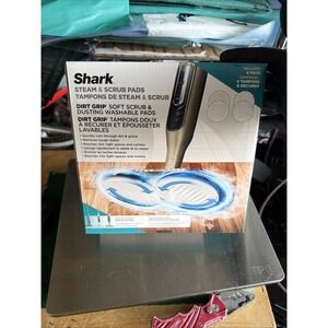 Shark Steam and Scrub Pads Dirt Washable Pads - Gray, 4 Count (XKITP7000D)